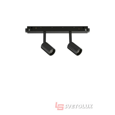 Трековый светильник Ideal Lux Ego track double 05w 3000k dali 286334